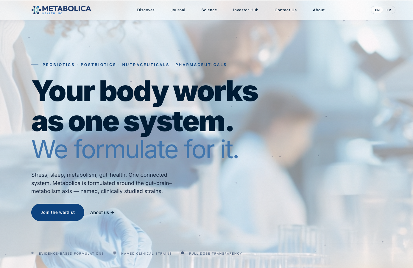 The site we built — bilingual, e-commerce-ready, OQLF / Bill 96 compliant.
